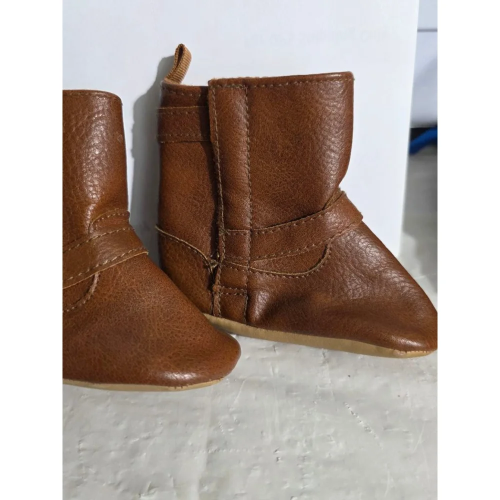 Brown baby Boots‎ Size 3-6M